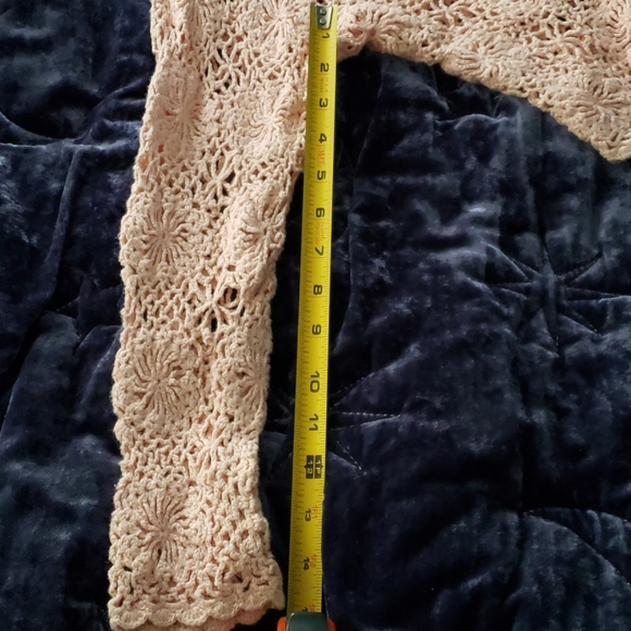 Vintage crocheted x-small cardigan - Picture 8 of 8